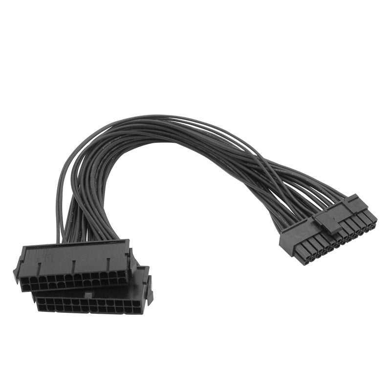 Câble de démarrage synchrone d'alimentation en double puissance Connecteur 24 broches à 4 broches