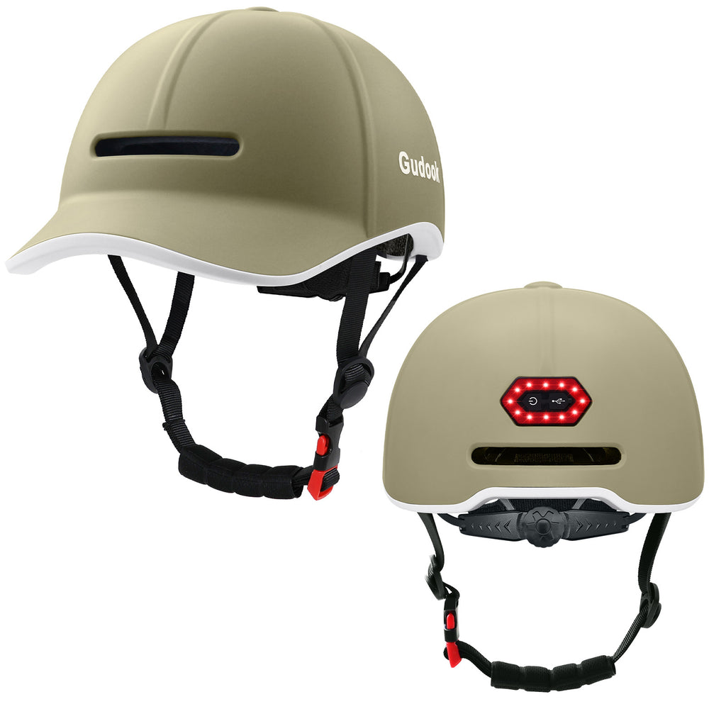 Lampe arrière rechargeable LED haut de gamme City Vélo récréatif Riding Cap Casque