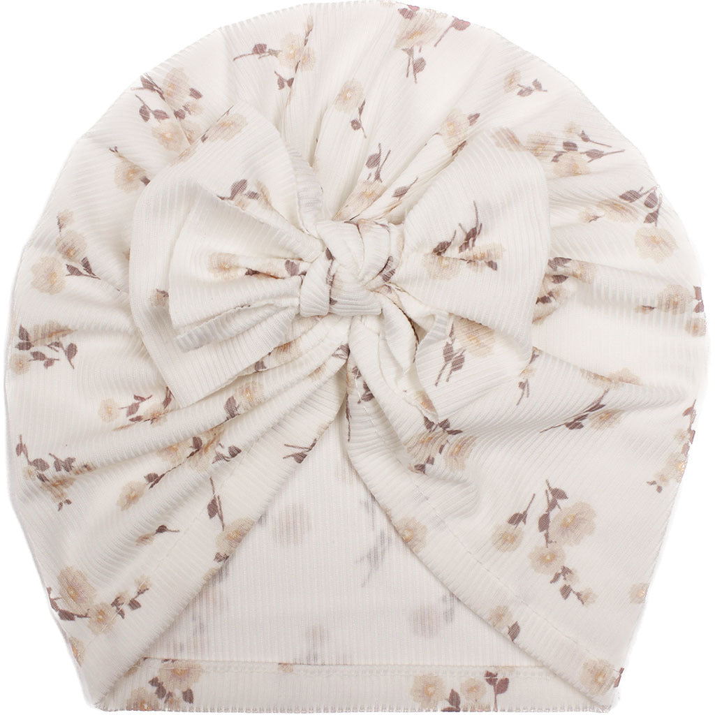 Chapeau Polyester Bébé Bow Impression Créative Chapeau Filles Bébé Chapeau