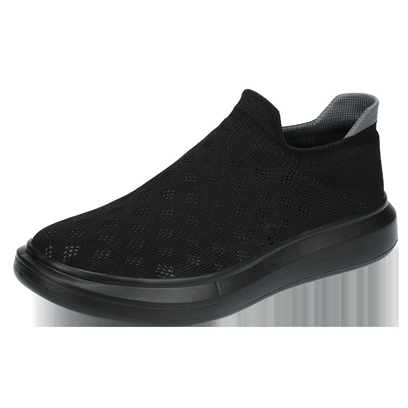 Mesh homme Casual Respirant Sneakers de couleur solide