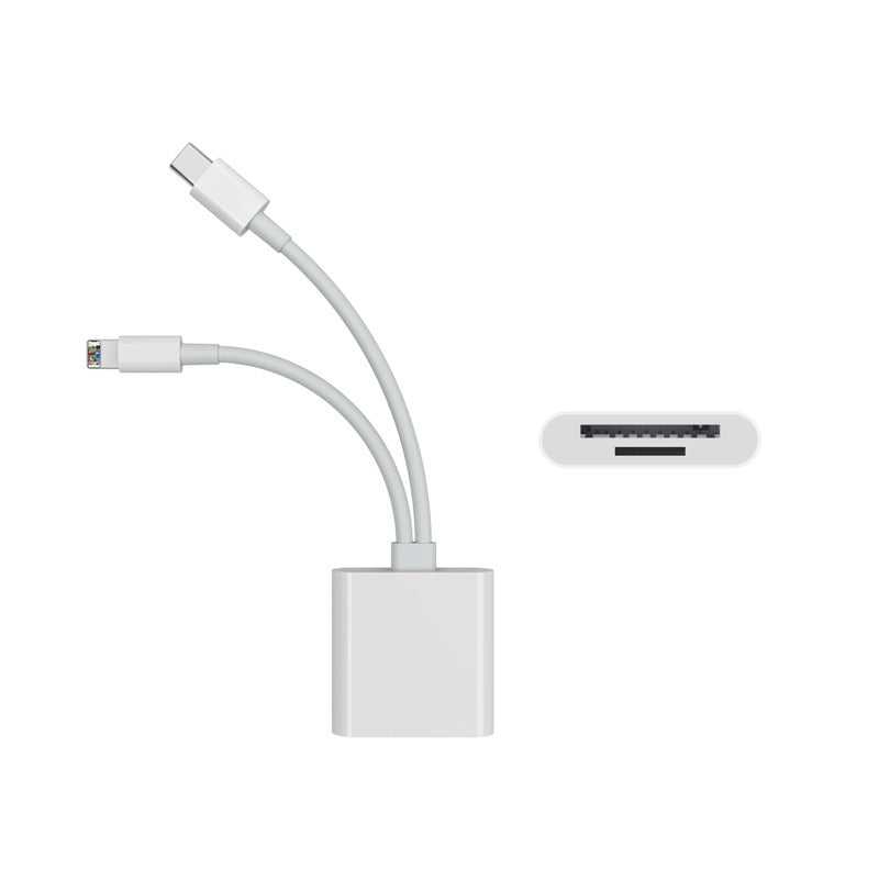 Type-c Mobile Phone Tablet SDTF Caméra lecteur de carte mémoire USBOTG Adaptateur câble