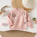 Filles Autumn Knitted Cardigan Sweater Heavy Handcrafted