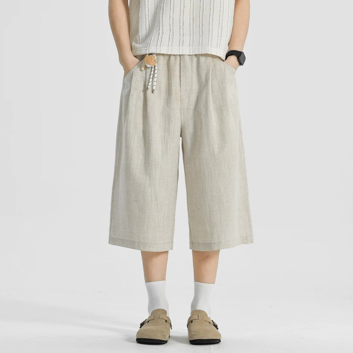 Pantalons occasionnels pour hommes légers d'été