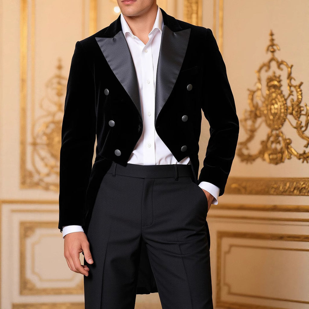 Banquet homme costume de mariage Stage Performance Veste formelle