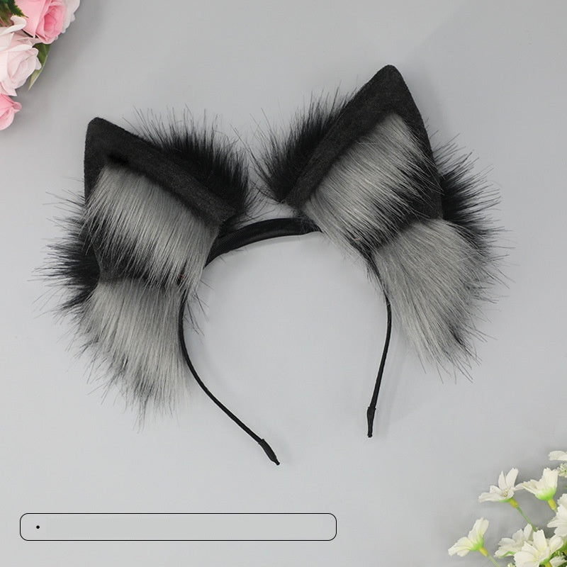 Comic Convention Prop Articulated Cat Ears Cheveux Clip Accessoire Cheveux Bandeau Simulée