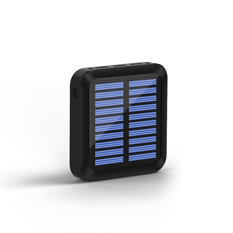La banque d'énergie solaire est petite et portable