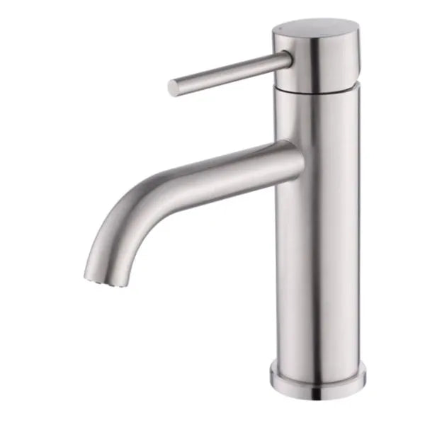 Robinet de toilette à poignée unique Robinet de lavoir en acier inoxydable Trou unique-T10