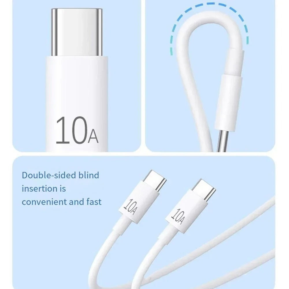 Fiberglass Fast Charge Line Double câble USB de type C