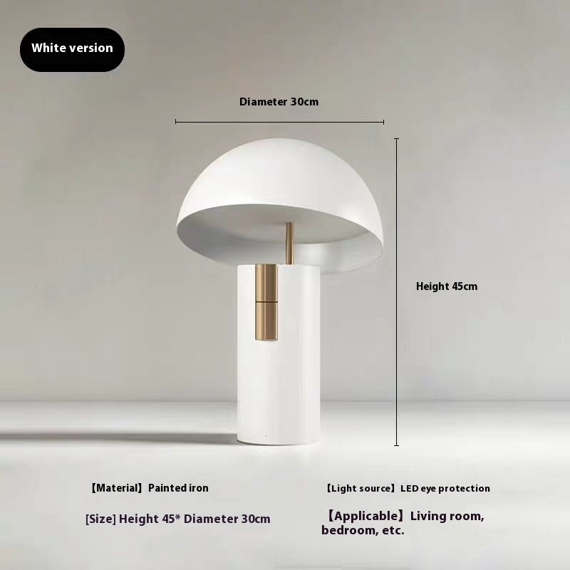 Nordic Simple Moderne Champignon Lampe de Table Personnalité Créative