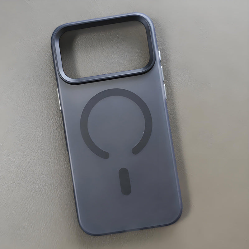 Applicable à 17promax boîtier de téléphone magnétique simple peau sens résistant à la chute Cov