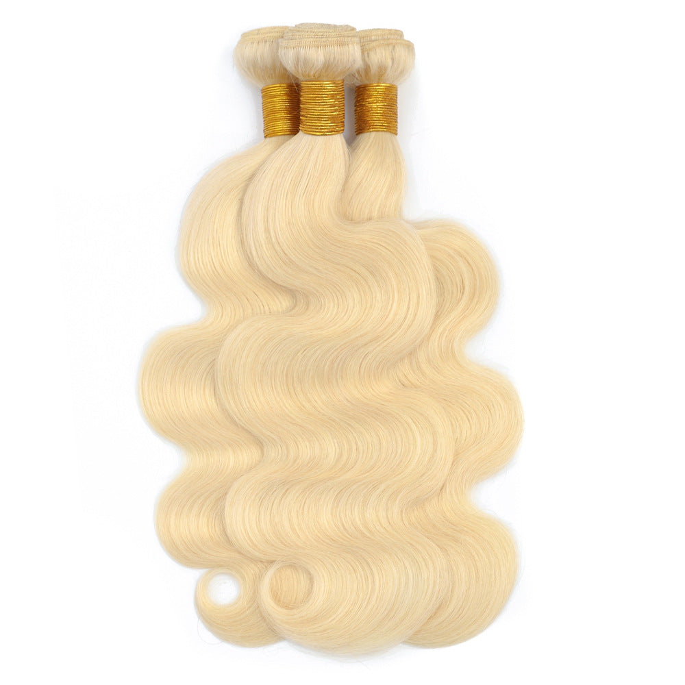 Grande vague Rideaux cheveux Long Perruque Réelle Personne