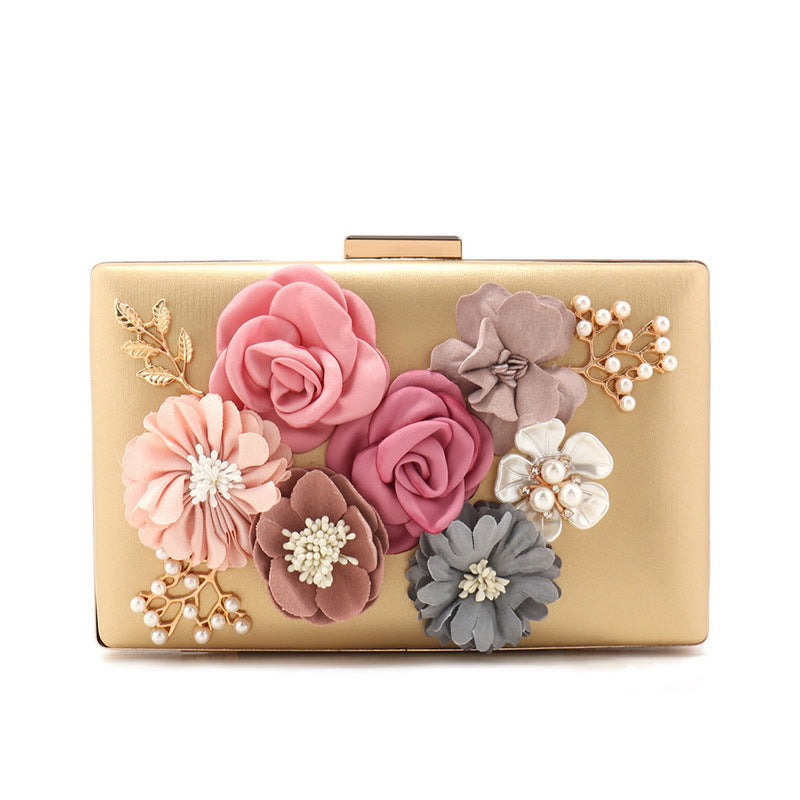 Sac Floral Fashionable pour damesSac à main élégant et élégant pour banquets
