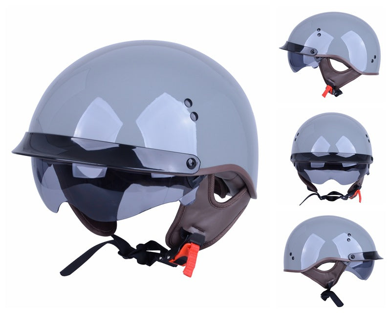 Casque d'équitation Harley quatre saisons de moto rétro pour hommes