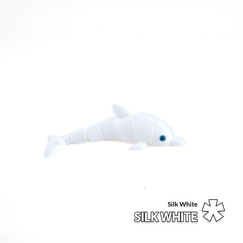 Jouet d'ornement d'oeil simulé Baleine décorative