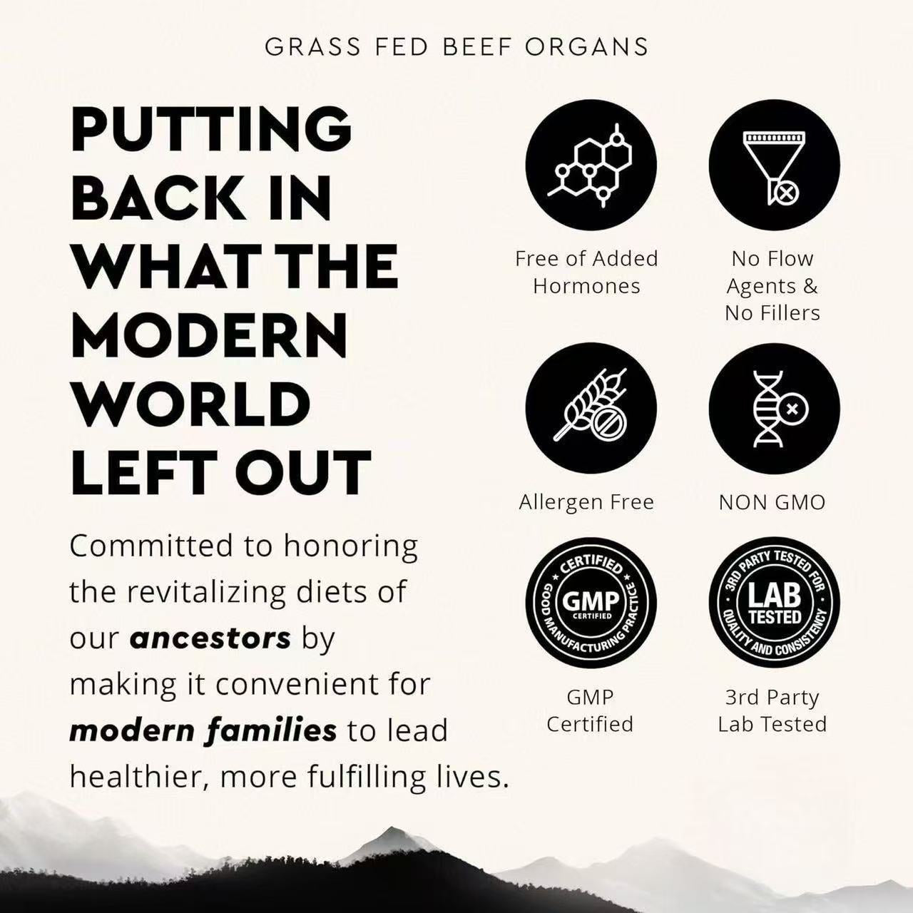Boeuf Capsules Offales 90 Nombre