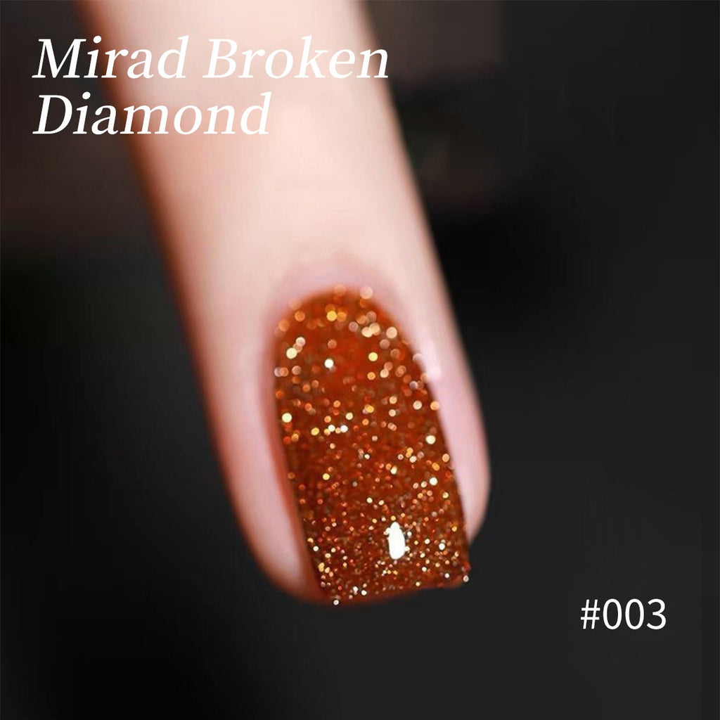 Flashy Reflective Nightclub style Glitter Gel de ongles