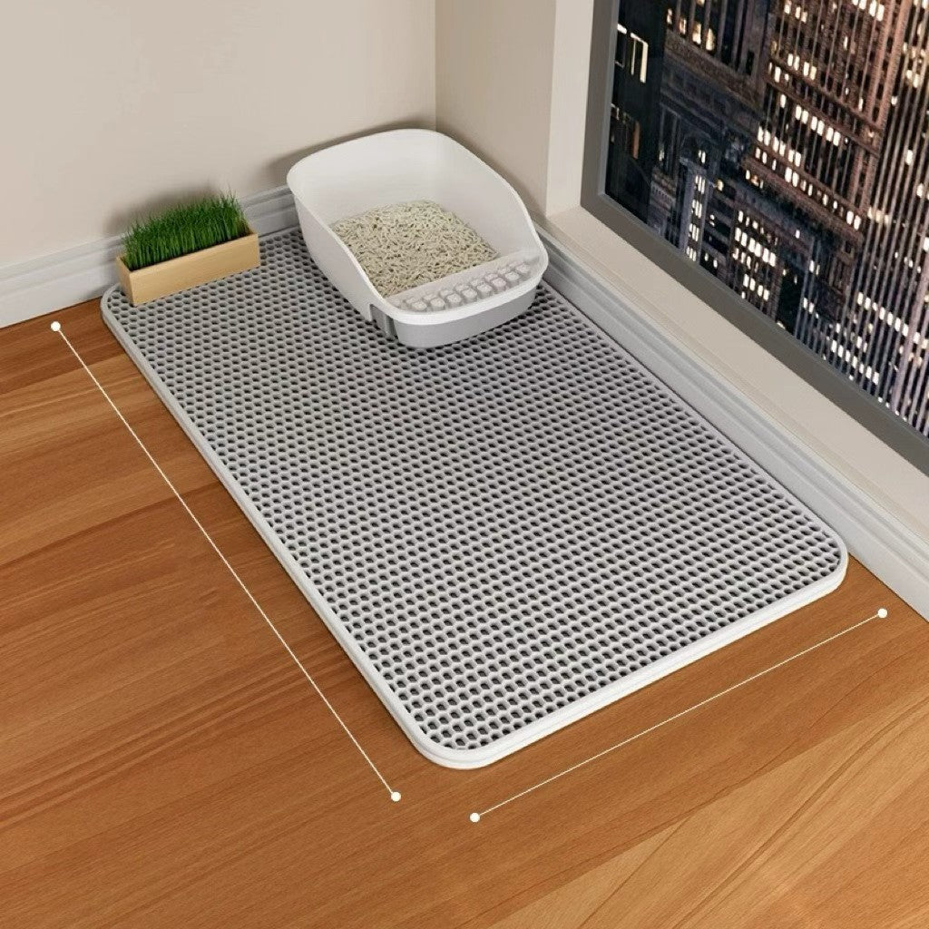 Double Layer EVA Cat Litter Mat Pet Pad