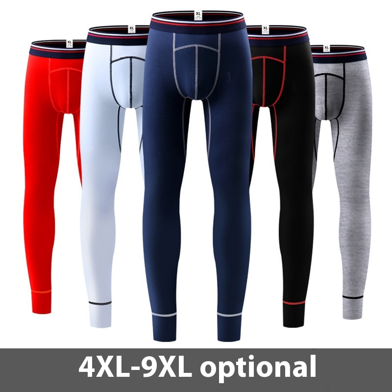 Pantalon simple en coton mince pour hommes