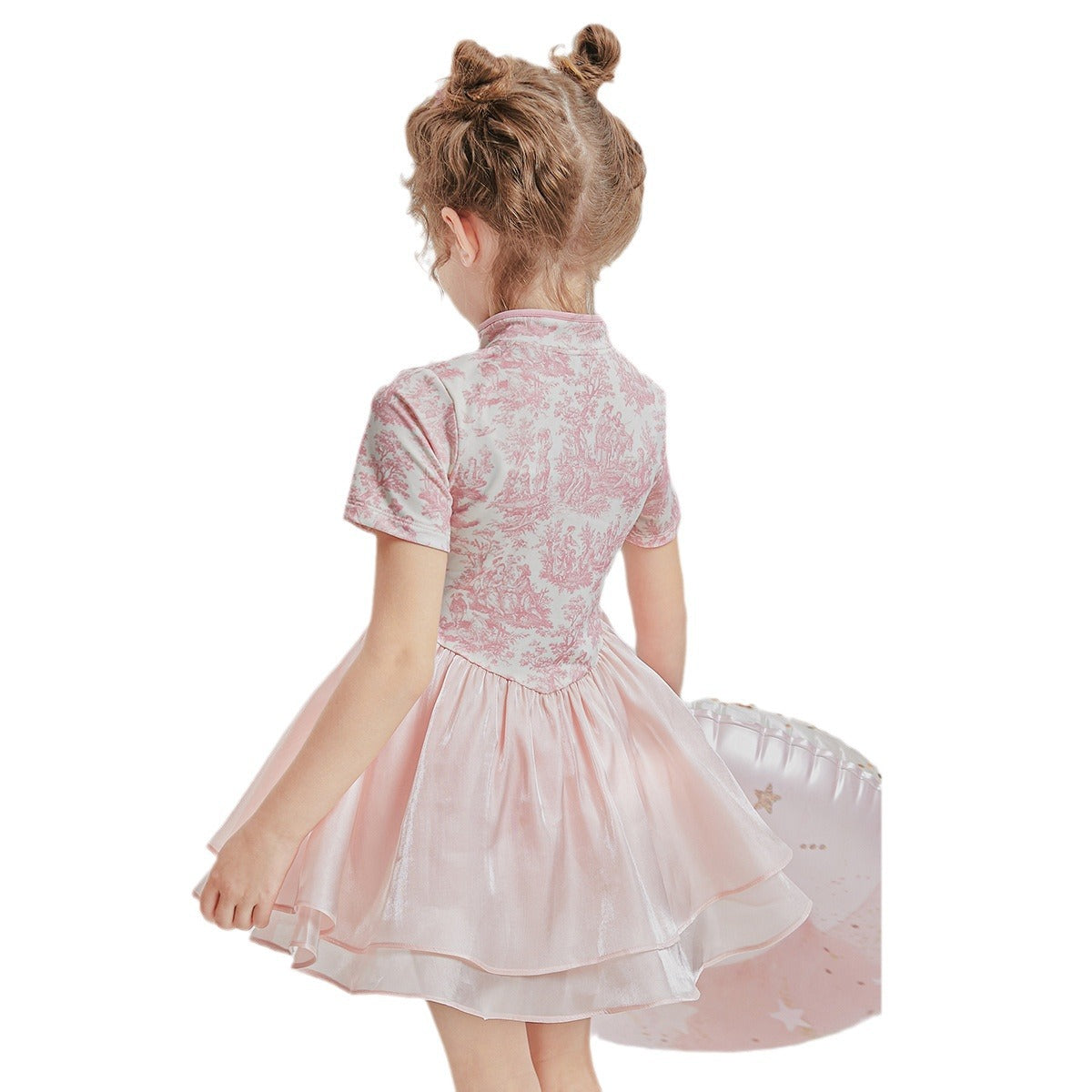 Casual Patchwork Maillot de bain pour enfants Habillement en deux parties