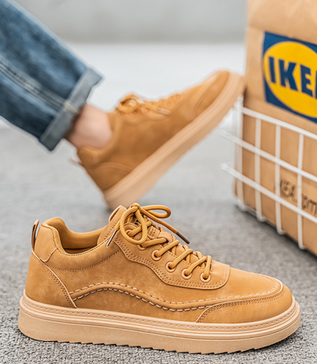 Sneakers de plate-forme respirant pour hommes