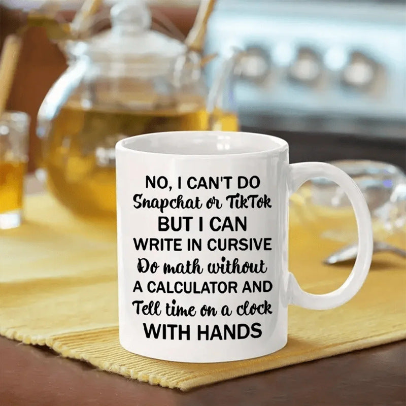 Elegant and fun mug