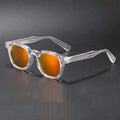 Lunettes de soleil pour hommes de style punk avec cadres carrés