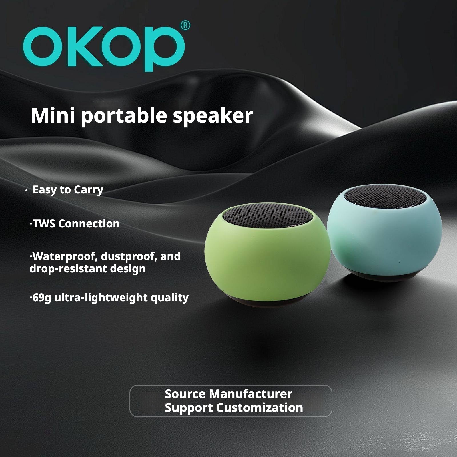 KP-579 Haut-parleur Bluetooth de style Macaron Mini haut-parleur extérieur portable avec Powe