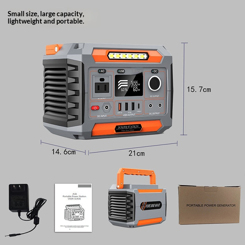 Alimentation électrique rechargeable de stockage d'énergie portable de camping d'urgence