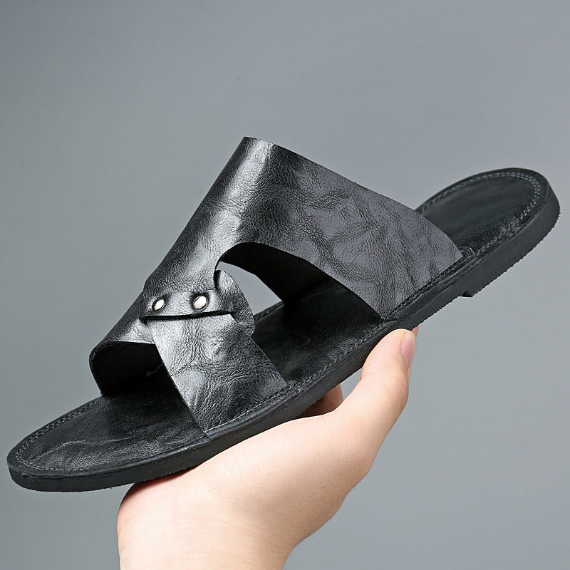 Sandales de plage vintage européennes et américaines pour hommes