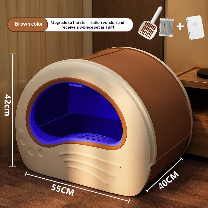Boîte à litière pour chats extra-large