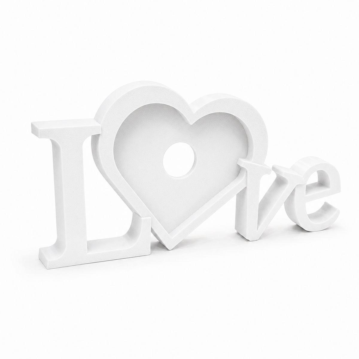 LOVE Heart Photo Frame Porte-photo imprimé 3D