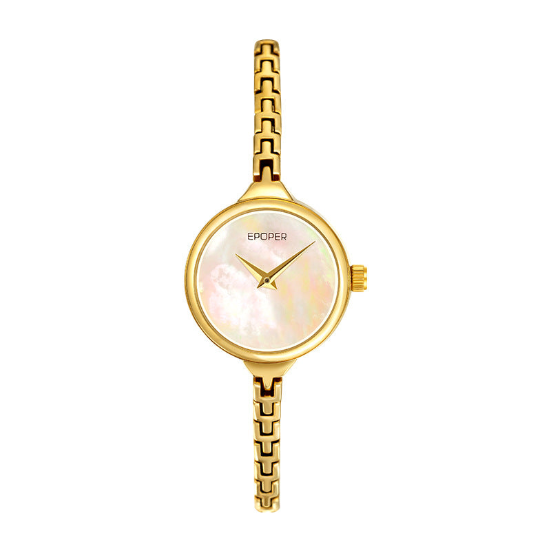 Une petite et raffinée montre à quartz pour les femmes