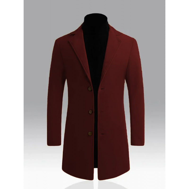 Men's Loose and Confortable Trench Coat