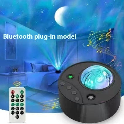 Lampe romantique de projection côté lit Starry