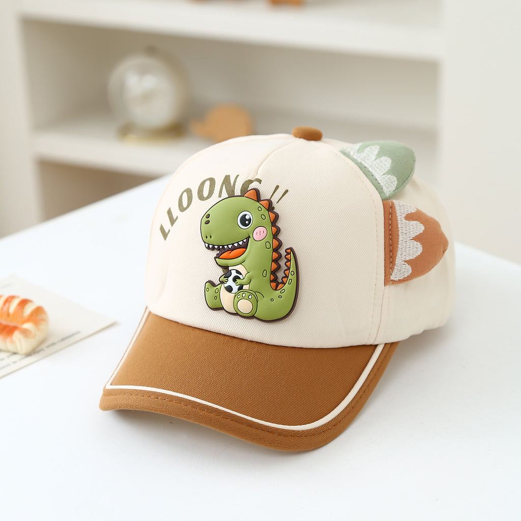 Football Cartoon Homme et Femme d'été Petit Casquette de baseball Dinosaure