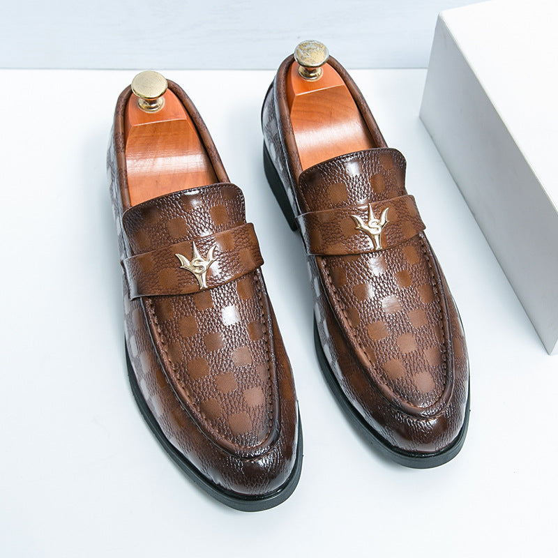 Hommes Robe d'affaires Chaussures en cuir pour l'été et l'automne