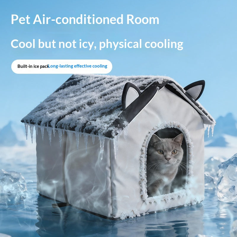 Refroidissement d'été Lit Cat climatisé Outdoor Stray Cat House