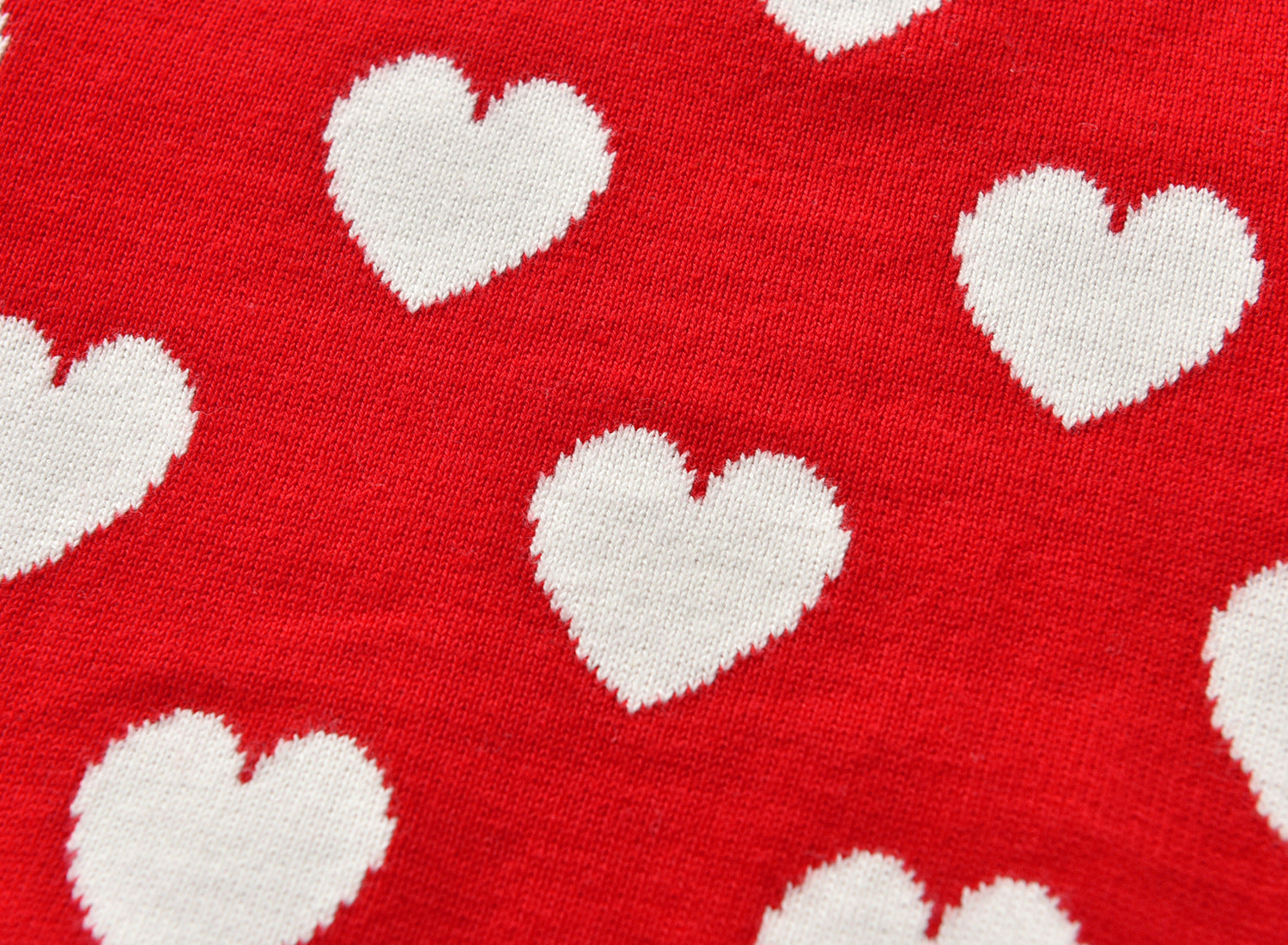 Coeur Col rond Manches longues Chandails pour enfants