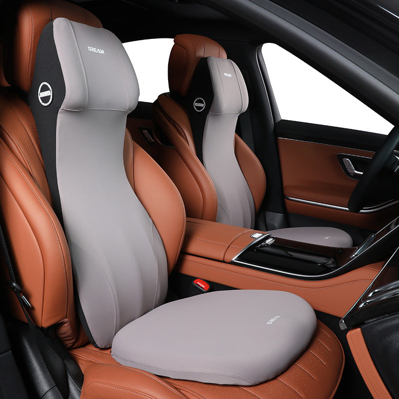Coussin d'appuie-tête de taille automobile Mousse à mémoire en une pièce