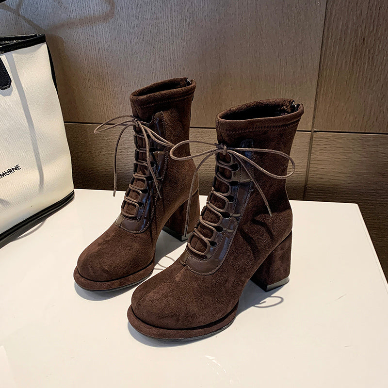 Women's High Heel Ankle Boots