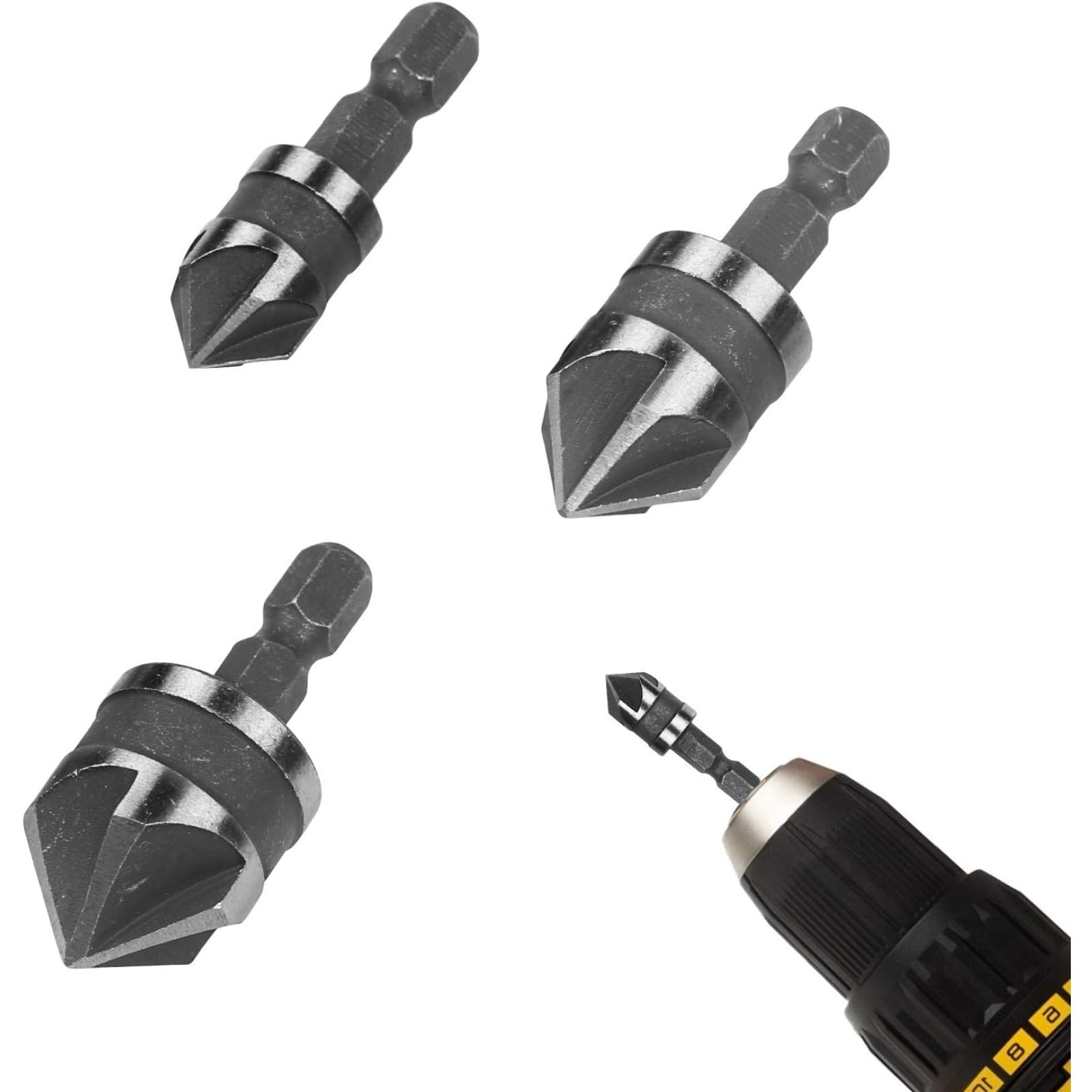 Set de contrepuce pour métal