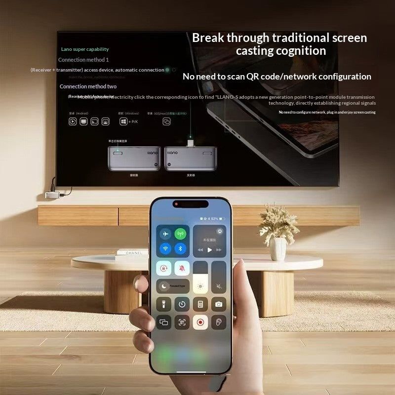 Green Giant Type-C sans fil miroir affichage HDMI conférence écran-miroir pour PC
