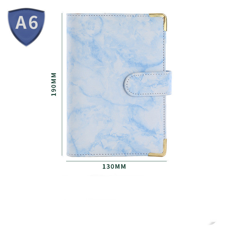 Carton amovible avec motif en marbre