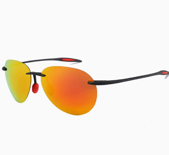 Lunettes de soleil rétro polarisé ultra-légères