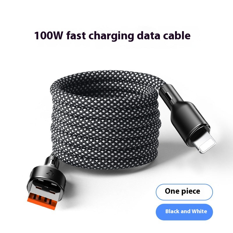 Support magnétique Câble de données de téléphone portable à corde magique