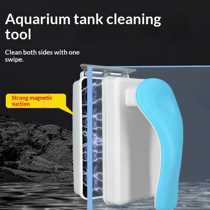 Brosse de réservoir de poisson magnétique grande taille