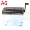 Portable A6 A4 main de papier Shredder manuel coupe droite bureau maison
