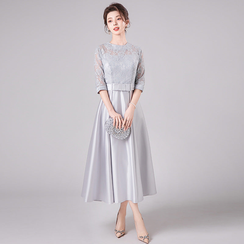 Robe de fête d'anniversaire simple et élégante