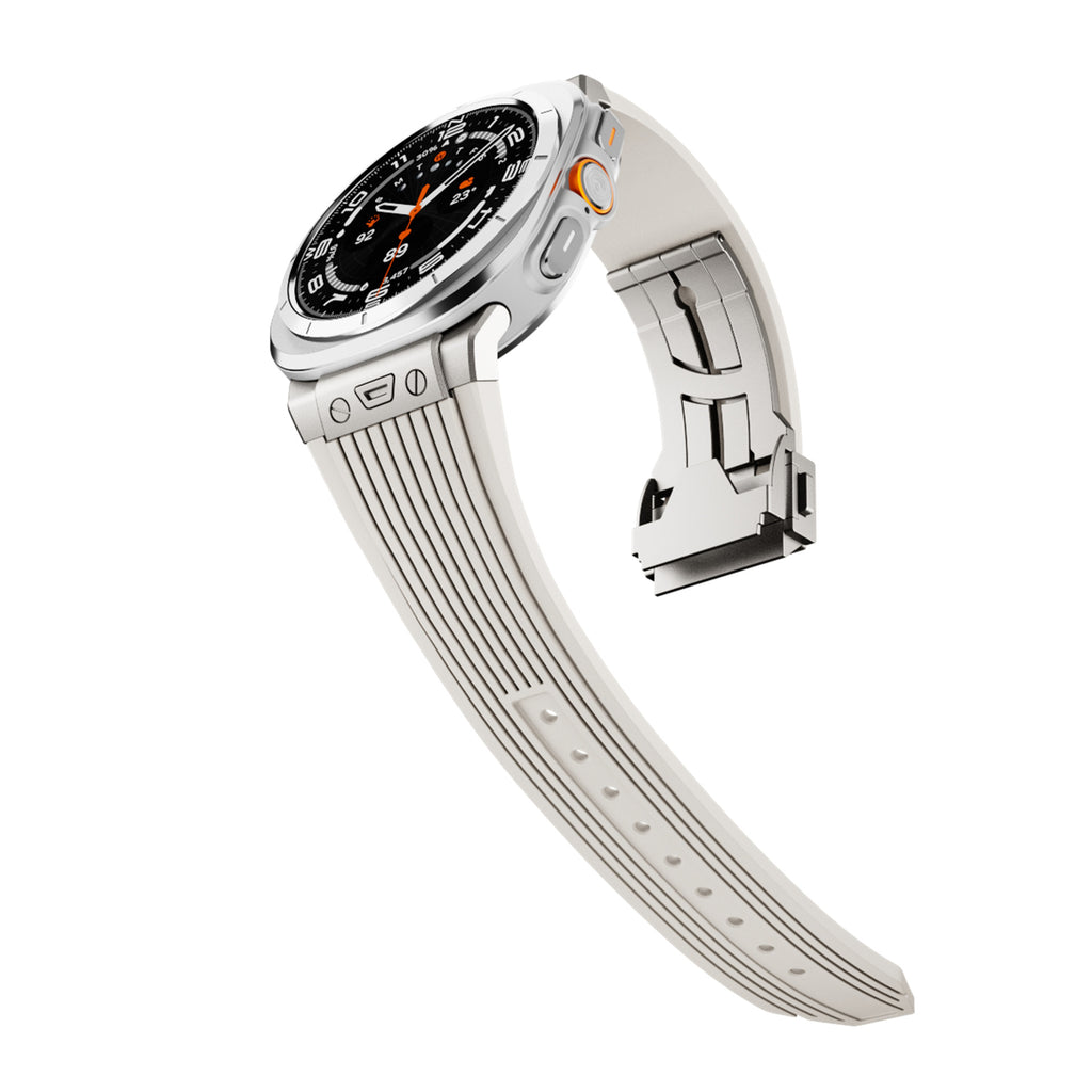 Bracelet de montre à grains en alliage de silicone