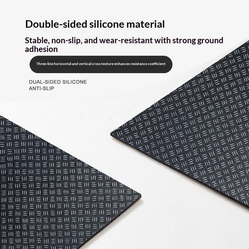 Tapis pliable à double face pour l'absorption des chocs